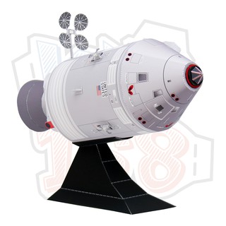 Mô hình giấy Vũ trụ phi thuyền không gian Apollo Command - Service Module