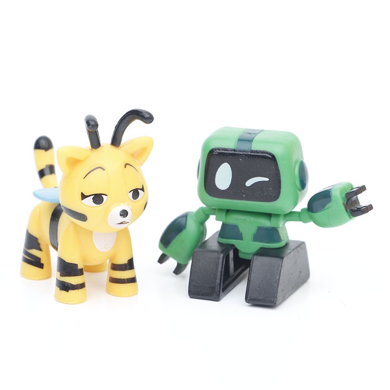 Set 8 Mô Hình Nhân Vật Trong Phim Hoạt Hình &quot;Huggy Wuggy&quot; 4-10CM