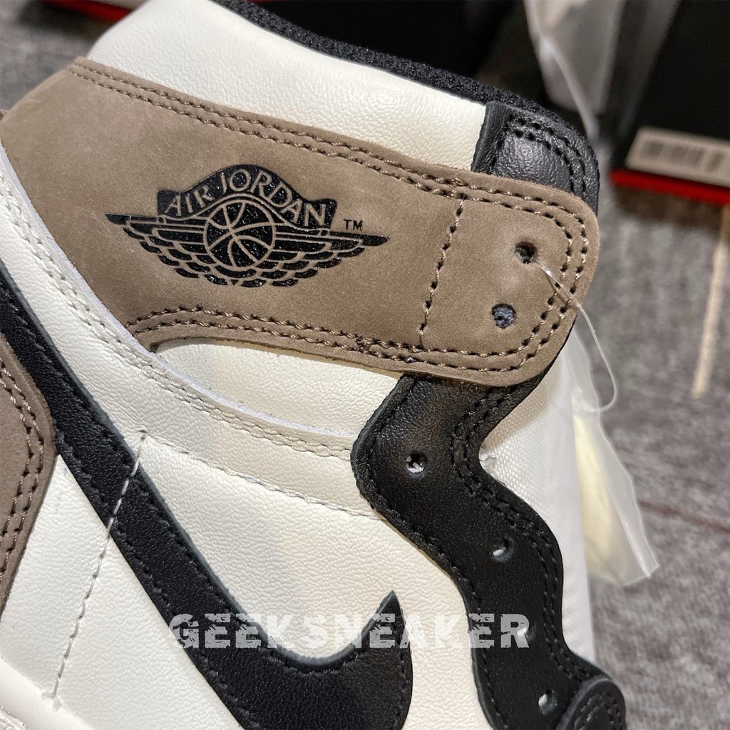 Giày Sneaker Air Jordan Cao Cổ, Giày JD1 Gót Nâu Cao Cổ Nam Nữ Full Box Bill | WebRaoVat - webraovat.net.vn