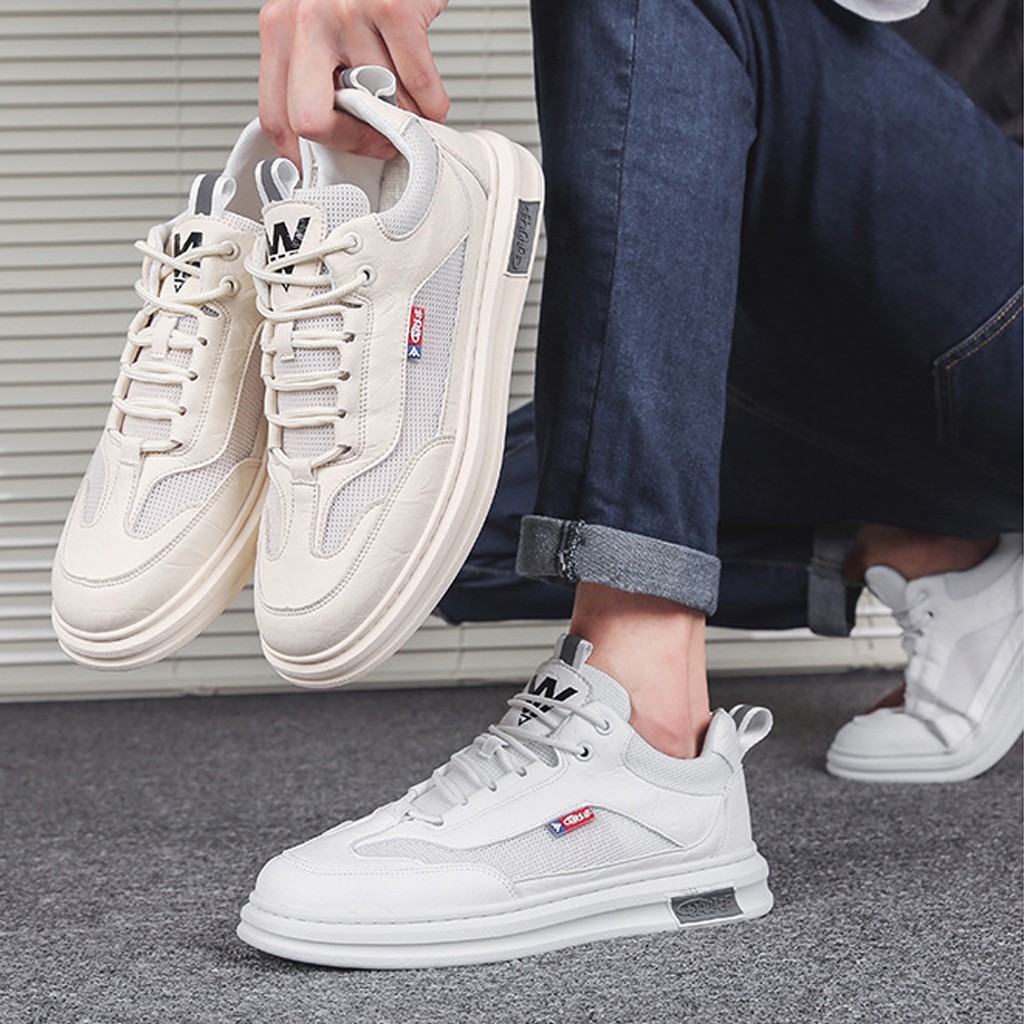 Giày Sneaker Nam TKTMS36 Giày Thể Thao Nam Siêu Thoáng Khí Kiểu Dáng Hàn Quốc Trẻ Trung TKT STORE Size (39-43) | BigBuy360 - bigbuy360.vn