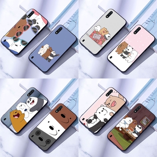 Ốp Điện Thoại Mềm Samsung Galaxy A01 Core A02 A12 A02S Ba con gấu trần3