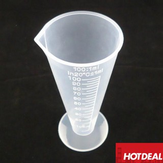 Zick đong nhựa 100ML- có vạch phân chia định lượng