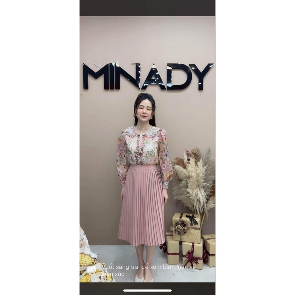 Áo SM HT hoa loang MINADY