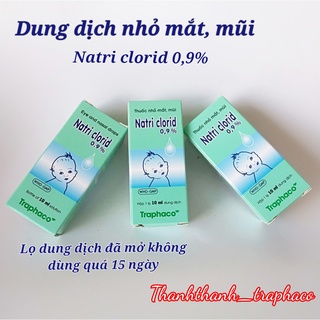 Nước muối sinh lý Natriclorid_ Traphaco 10ml