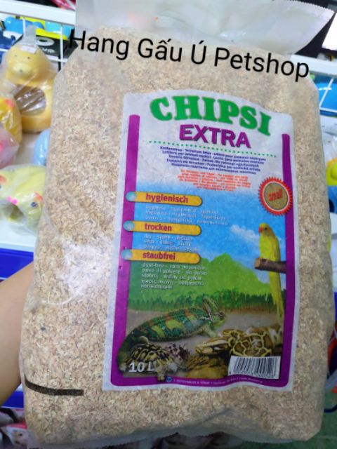 Lót Chuồng Cho Bò Sát Chipsi bao 10L