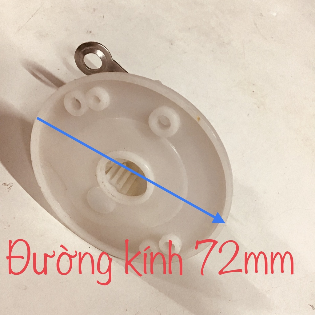 Nhông đảo quạt trần 360độ lỗ nhỏ dùng cho Senco