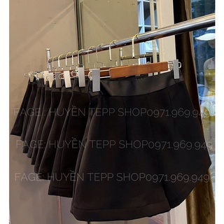 Quần Short Vải Cạp Cao