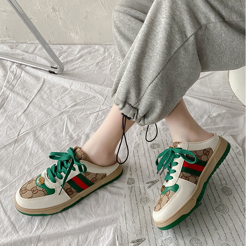 Giày Lười Vải Canvas 2 Kiểu Thời Trang Xuân Thu Cho Nữ Size 35-40