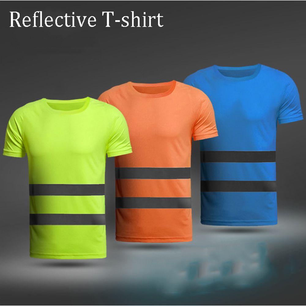 SOFTNESS Áo Thun Công Trường Phản Quang Tốc Độ Cao Không Tay