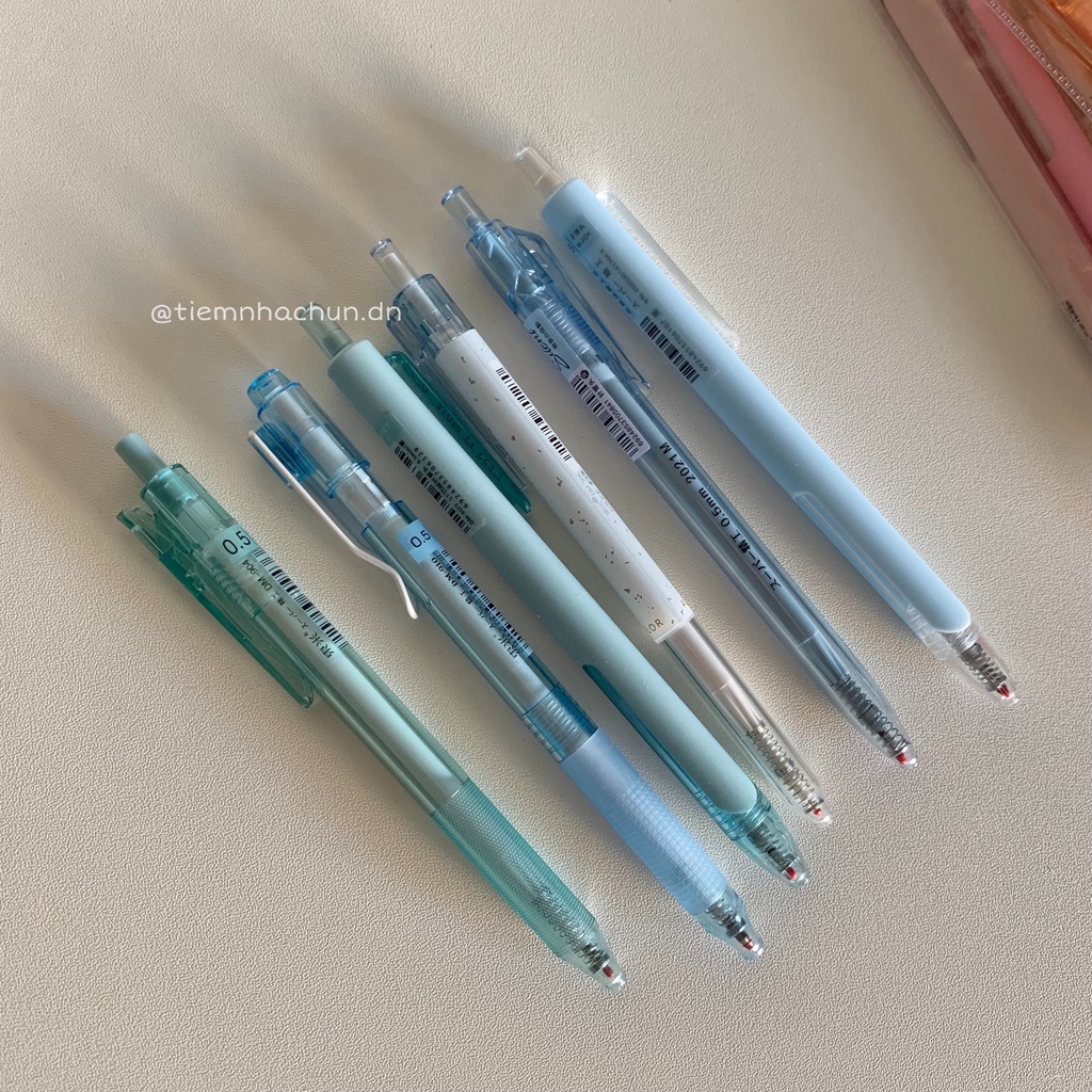 BÚT GEL ĐEN DOMI CAO CẤP MÀU PASTEL NGÒI 0.5mm (ảnh thật) - Tiệm nhà Chun