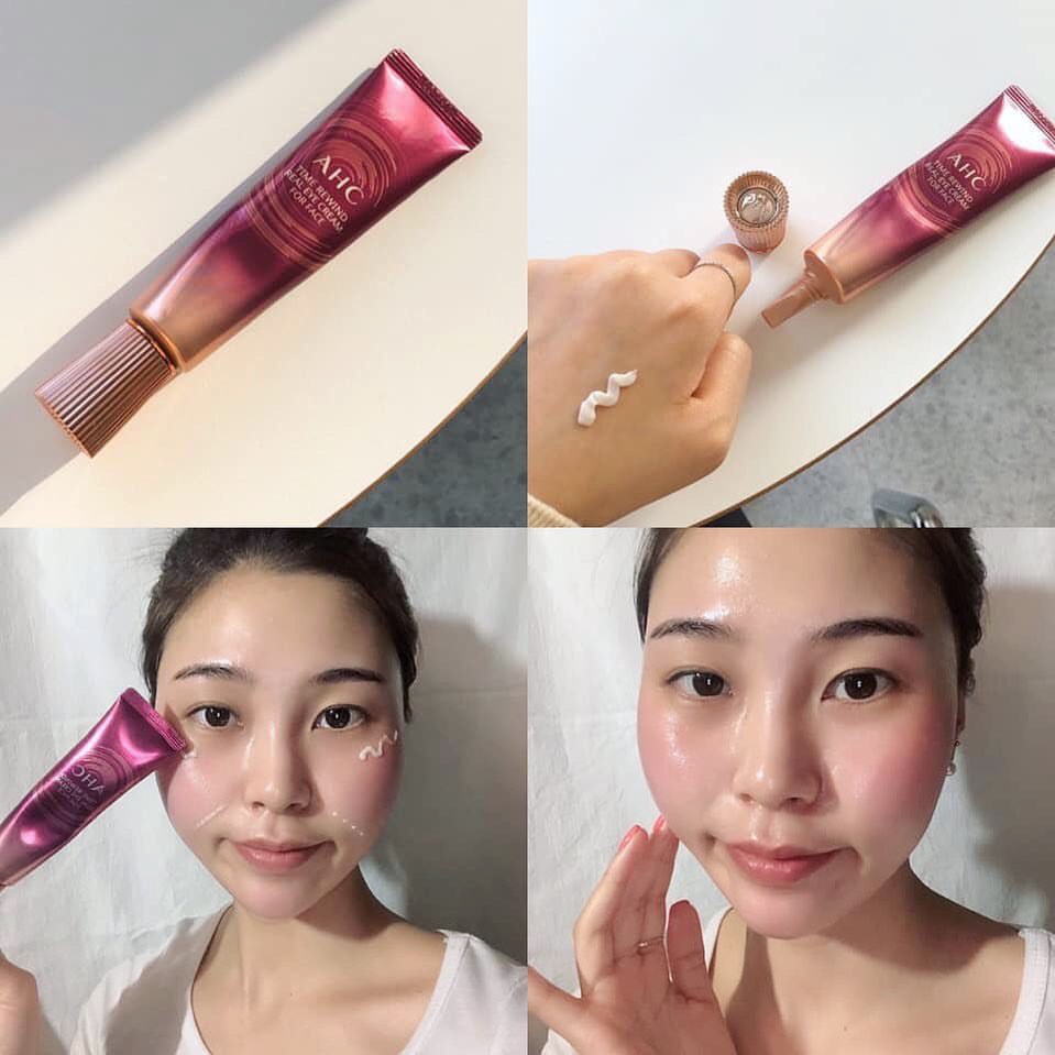 Kem dưỡng vùng mắt AHC Time Rewind Real Eye Cream For Face