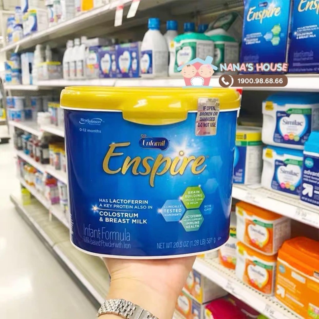 Sữa Enfamil Enspire Mỹ –  (Từ 0 – 12 tháng)