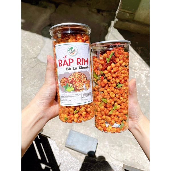 Bắp Bò Lá Chanh - Khô 350G , Giòn Thơm Ngon - An toàn vệ sinh thực phẩm