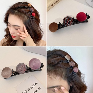 Kẹp tóc bện phong cách retro hàn quốc cho nữ