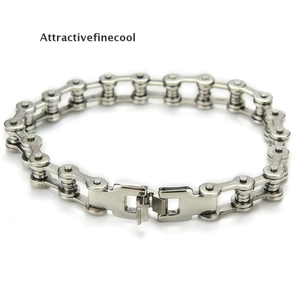 Vòng tay dây xích bằng thép không gỉ 8.5 &quot; dành cho nam