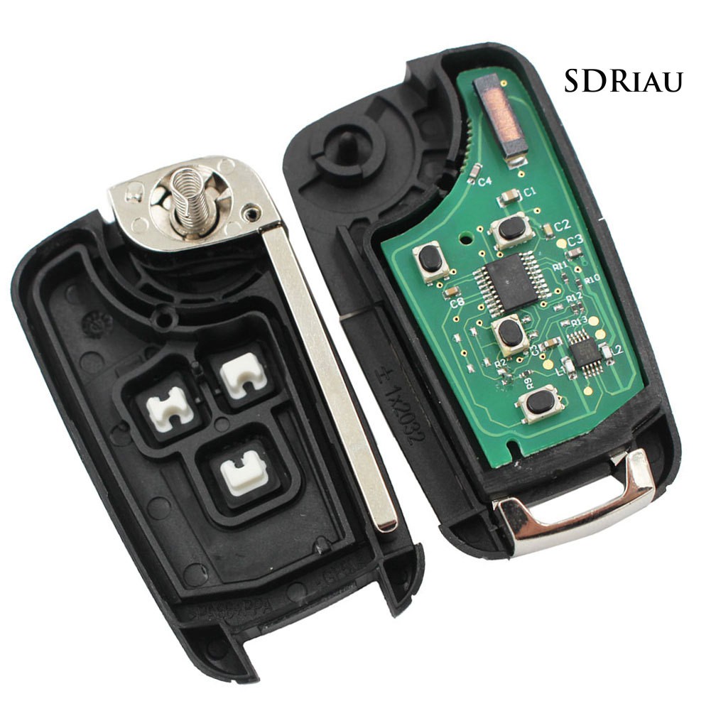 Chìa Khóa Xe Hơi Điều Khiển Từ Xa 3 Nút ID46 434MHz Cho Chevrolet Cruze Aveo Orlando