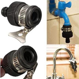 Khớp chờ không ren Đầu nối nhanh 16 có đai siết Khớp nối nhanh từ vòi nước, phụ kiện vòi tưới cây dây xịt rửa