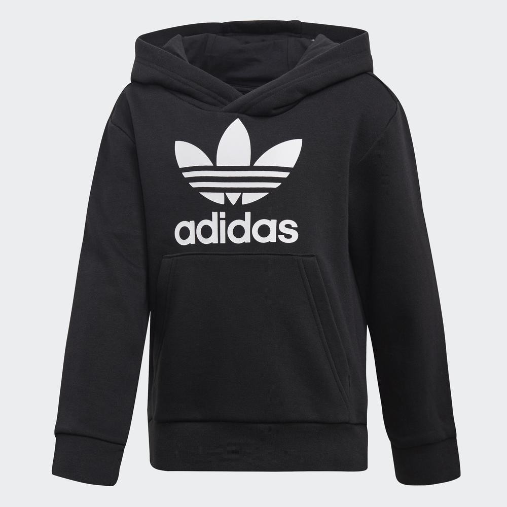 Bộ Quần Áo adidas ORIGINALS Unisex Trẻ Em Ba Lá Màu Đen DV2847