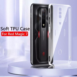 Ốp Điện Thoại Mềm Trong Suốt Siêu Mỏng Cao Cấp Cho Zte Nubia Red Magic 7 / 7 Pro / 7S Pro