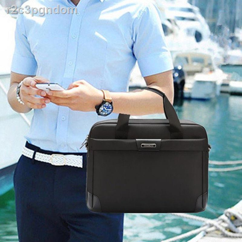 Vải thời trang mới dành cho doanh nhân Oxford di động A4 tập giấy đựng hồ sơ túi tài liệu cặp máy tính nam và nữ | BigBuy360 - bigbuy360.vn