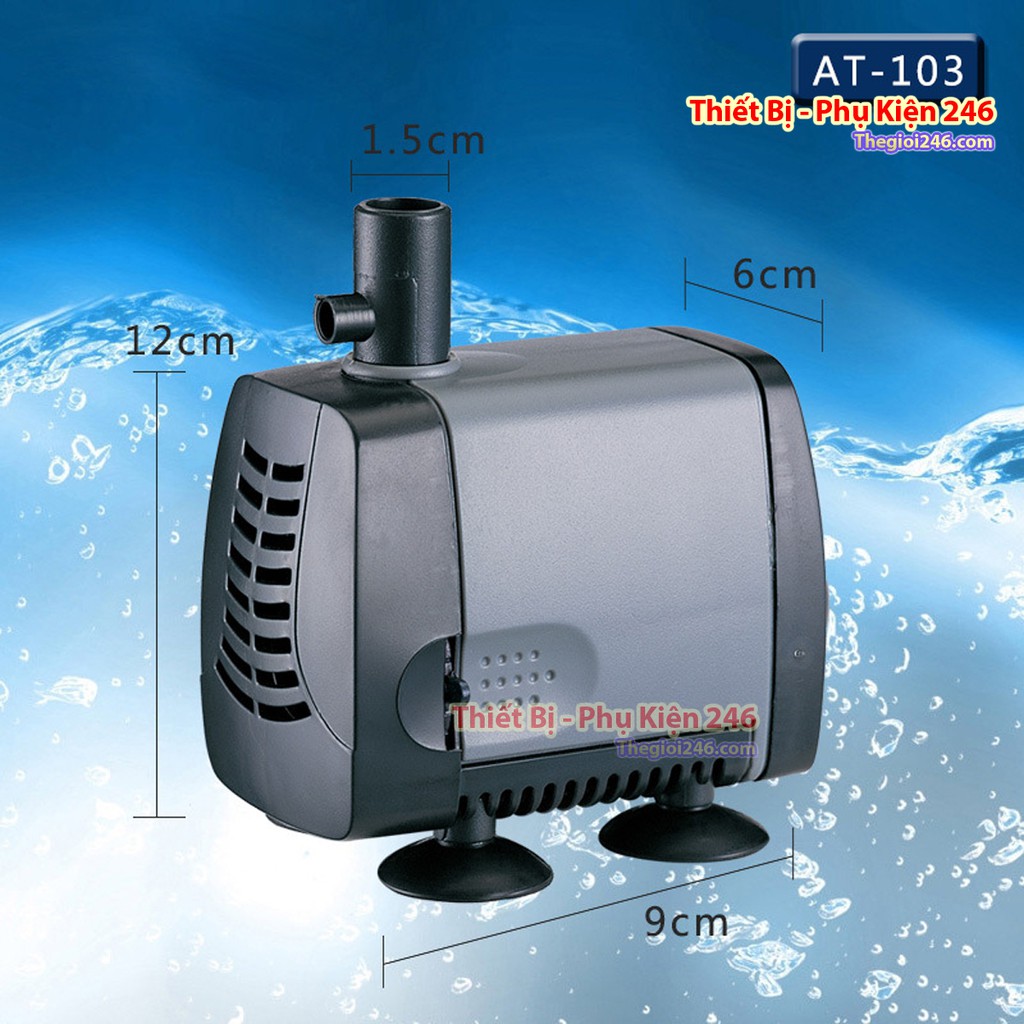 Atman AT-103S Máy bơm nước bể cá atman 103 hồ cá cảnh Atman 103s