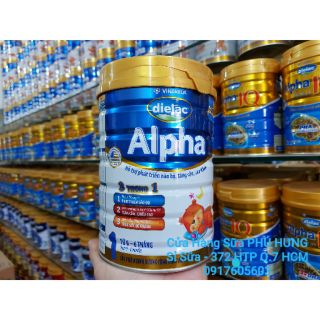 Sữa Dielac Alpha lon 900g và 1500g