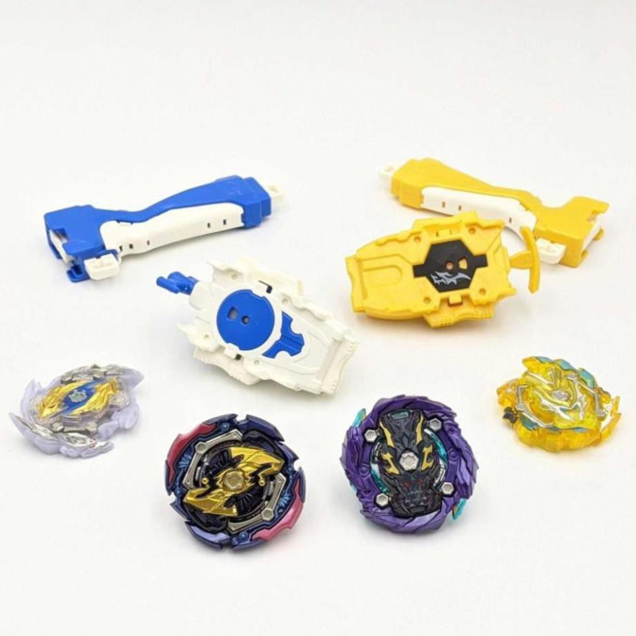 [Khai trương giảm giá] Bộ 4 con quay BEYBLADE - 2 tay phóng cao cấp