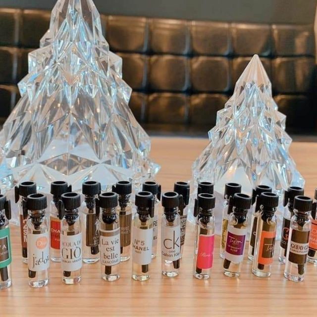 Bộ 26 Chai Tinh Dầu Thơm Pháp Hparfum Mini - Mùi Siêu Sang Chảnh