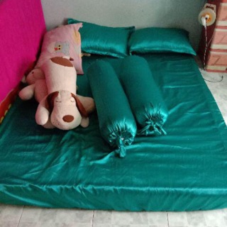Bộ ga gối Phi lụa Thái Tuấn cao cấp