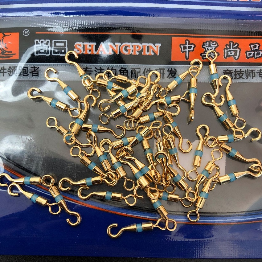 Vỉ 5 Khóa Link Số 9 Sanami Fishing Store,Mà Ní Buộc Trục Câu Đài Câu Đơn Chống Xoắn Cao Cấp PK-1