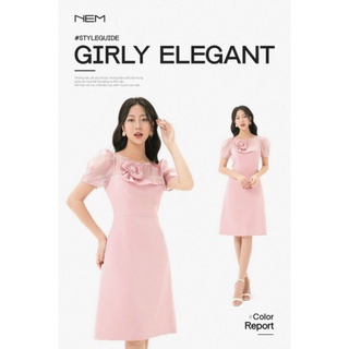 váy nem hồng size 2=s