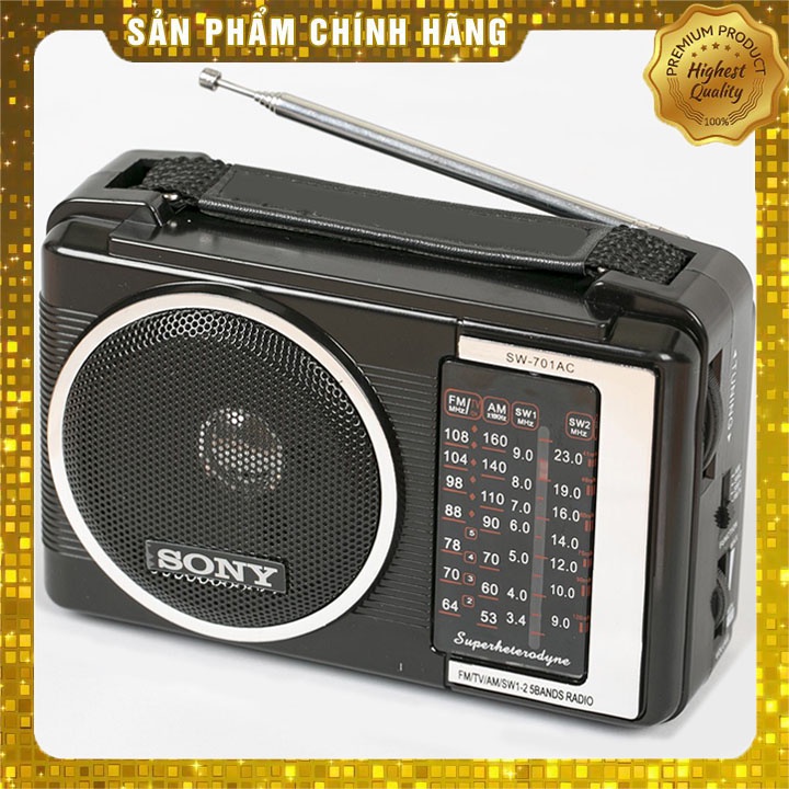 Đài Radio SW-701 âm thanh cực hay dành cho người già ( tặng kèm dây sạc )