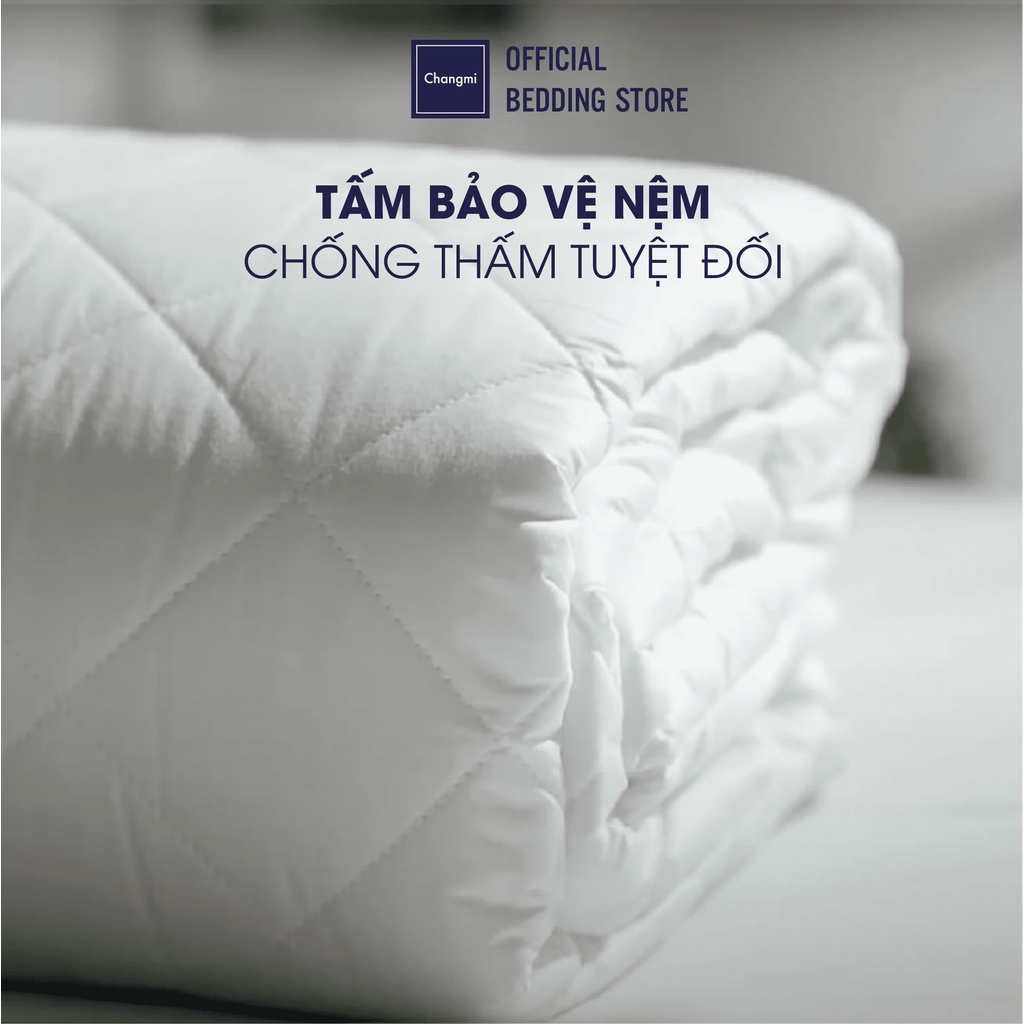 Tấm bảo vệ nệm Changmi Bedding chống thấm tuyệt đối làm tăng tuổi thọ nệm - Đủ size