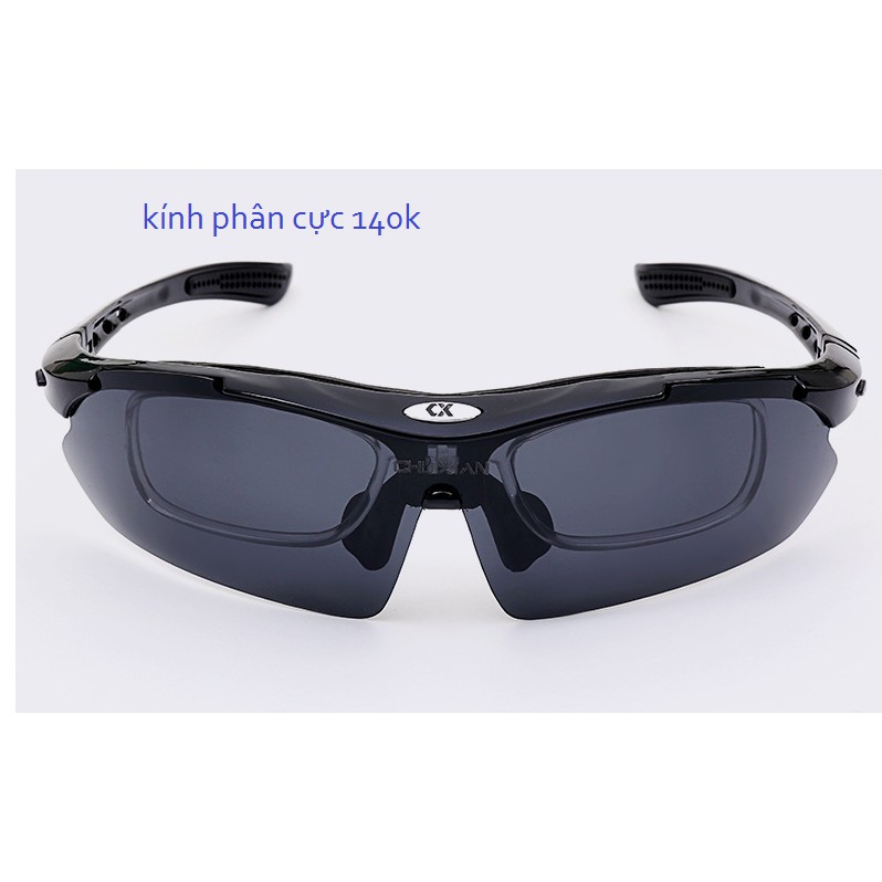 Kính phân cực kiểu dáng thể thao thích hợp đi đạp xe , câu cá, hoạt động dã ngoại