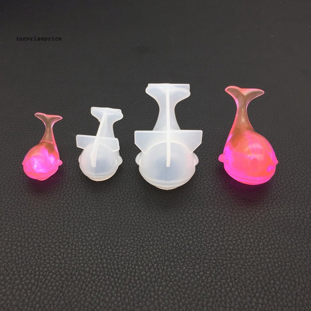 Khuôn làm mặt dây chuyền bằng silicon tạo hình cá voi dễ thương