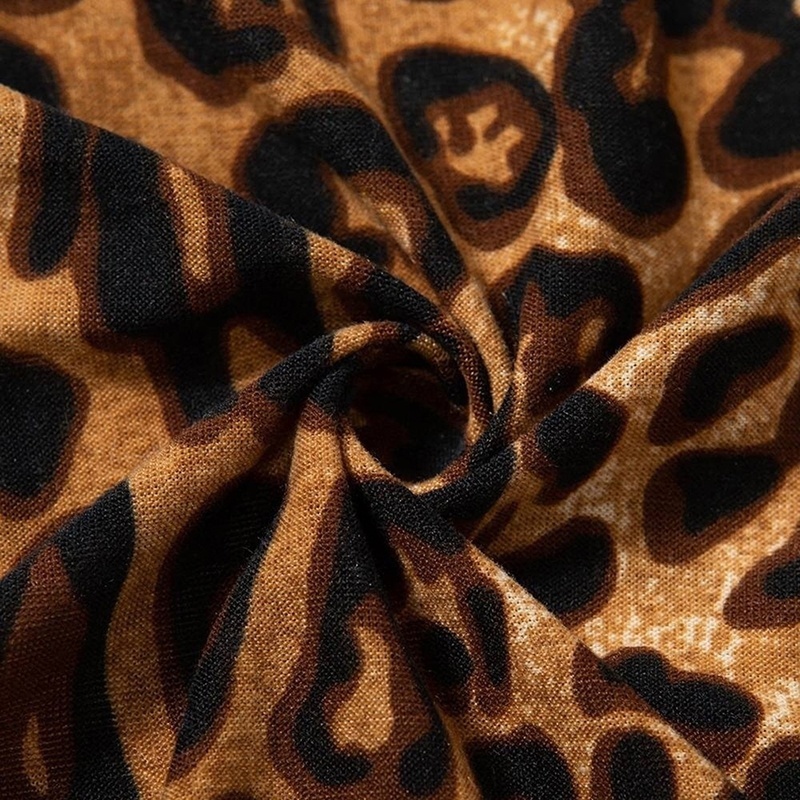 Thời Trang Áo liền quần Sát Nách Hoạ Tiết Da Báo Thiết Kế Cổ Lọ Thanh Lịch | BigBuy360 - bigbuy360.vn