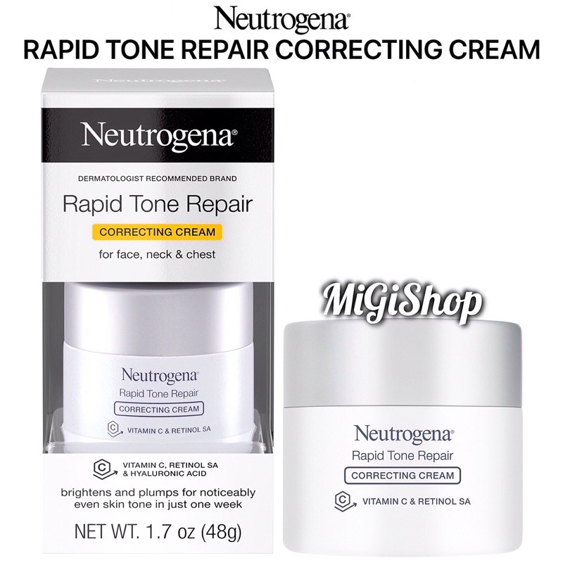 [Thanh Lý] Kem Trắng Da Mờ Nám Neutrogena Rapid Tone Repair Correcting Cream 48g