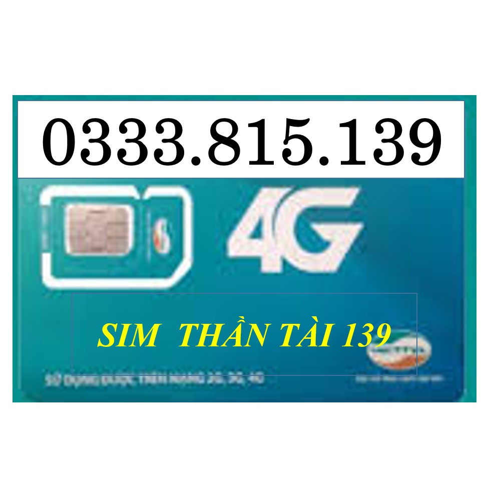 SIM VIETTEL THẦN TÀI 139