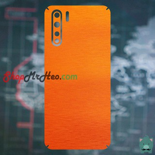 Skin dán mặt sau lưng vân nhôm oppo a91