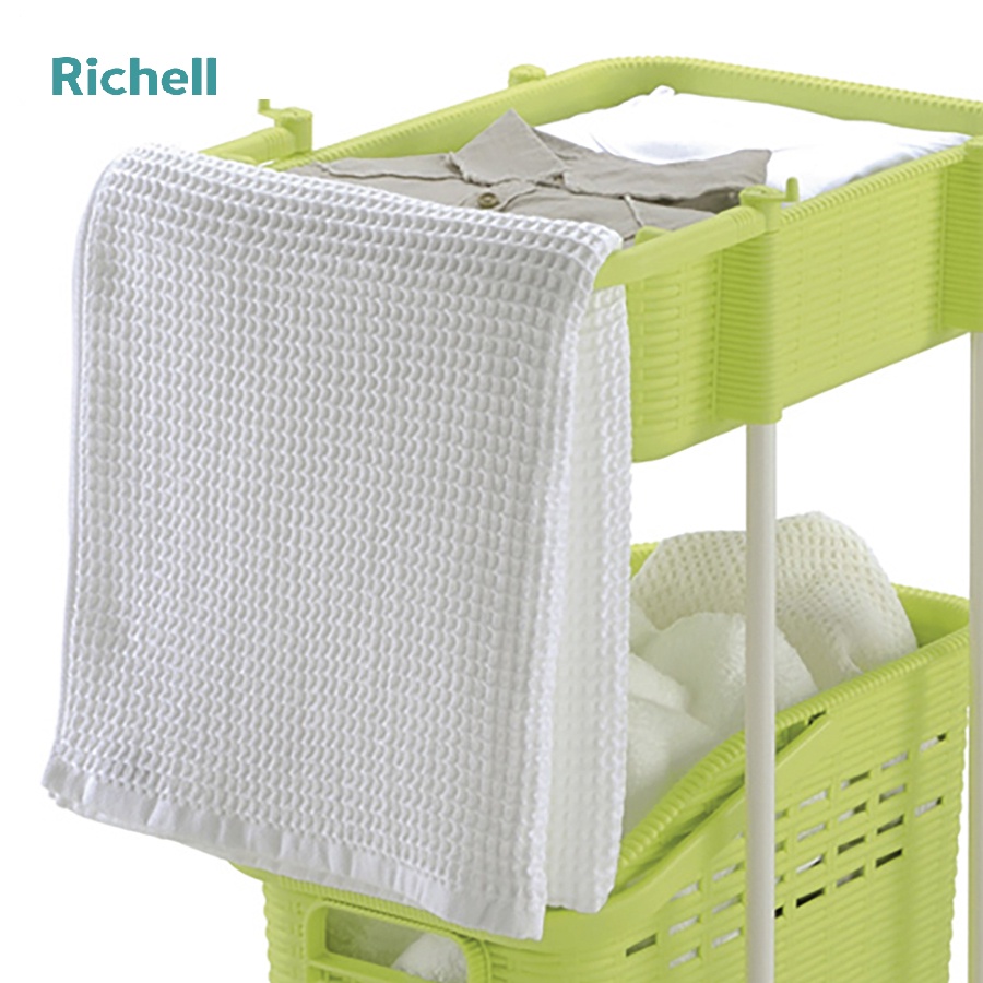 Xe để đồ giặt Richell 2 tầng G-75N