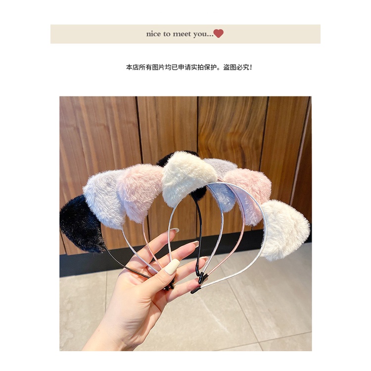 Kẹp Tóc Tai Mèo Dễ Thương Vui Nhộn Phong Cách Hàn Quốc 2022 Dành Cho Bạn Nữ