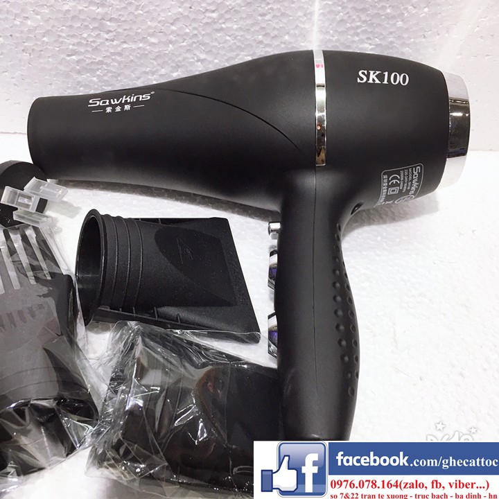MÁY SẤY CÔNG SUẤT CAO 2400W SAWKINS CAO CẤP CHUYÊN NGHIỆP