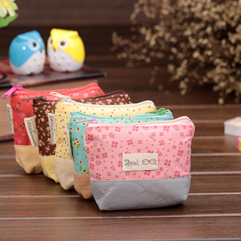 Pencil Case Cute Portable Key Coin Purse Makeup Bag