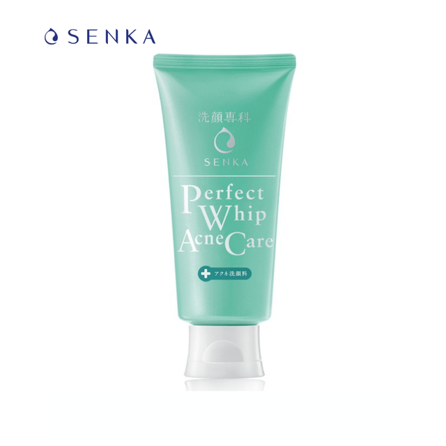 Sữa rửa mặt dành cho da mụn Senka perfect whip acne care 100g_15554