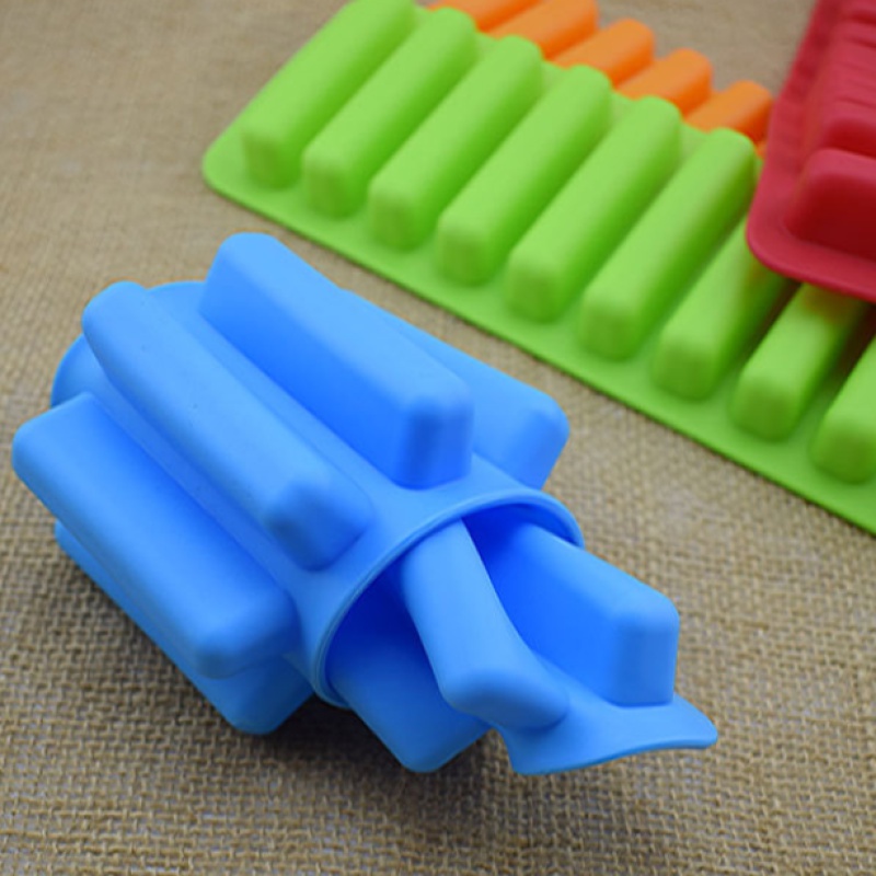 Khay Silicone Làm Đá Viên 10 Ô Tiện Dụng
