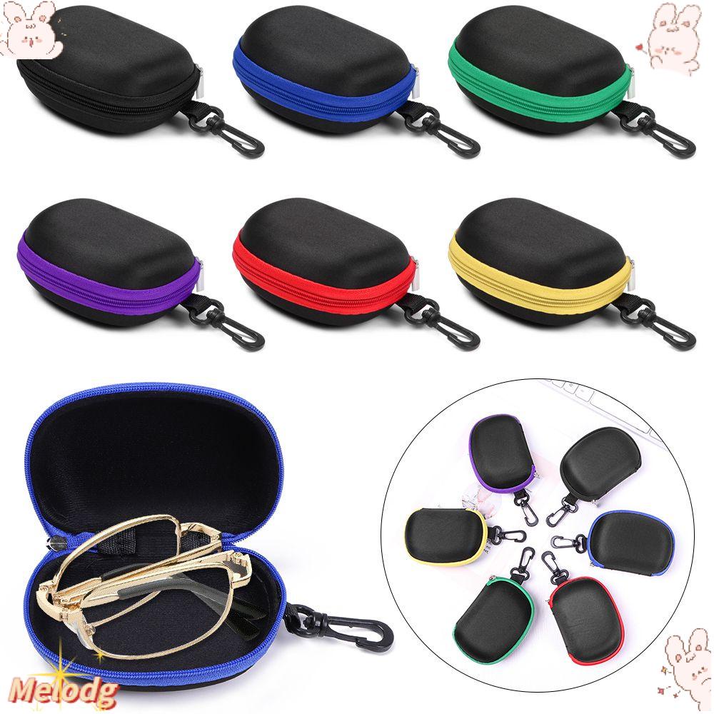 Hộp Đựng Mắt Kính Có Khóa Kéo Có Thể Gấp Lại Cho Văn Phòng/Du Lịch