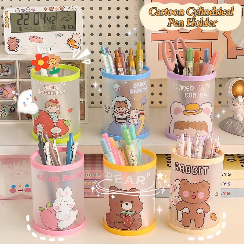 Hộp Đựng Bút Để Bàn Hình Hoạt Hình Diy