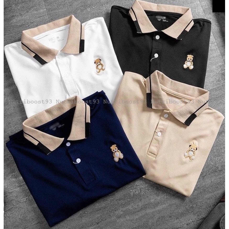 Áo Polo Nam Cao Cấp Chất Liệu Cotton Cá Xấu Mặc Mát Thoải Mái,ThấM Hút Mồ Hôi