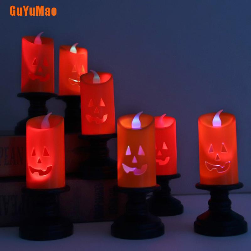Đèn LED Hình Nến Nhiều Màu Phong Cách Halloween