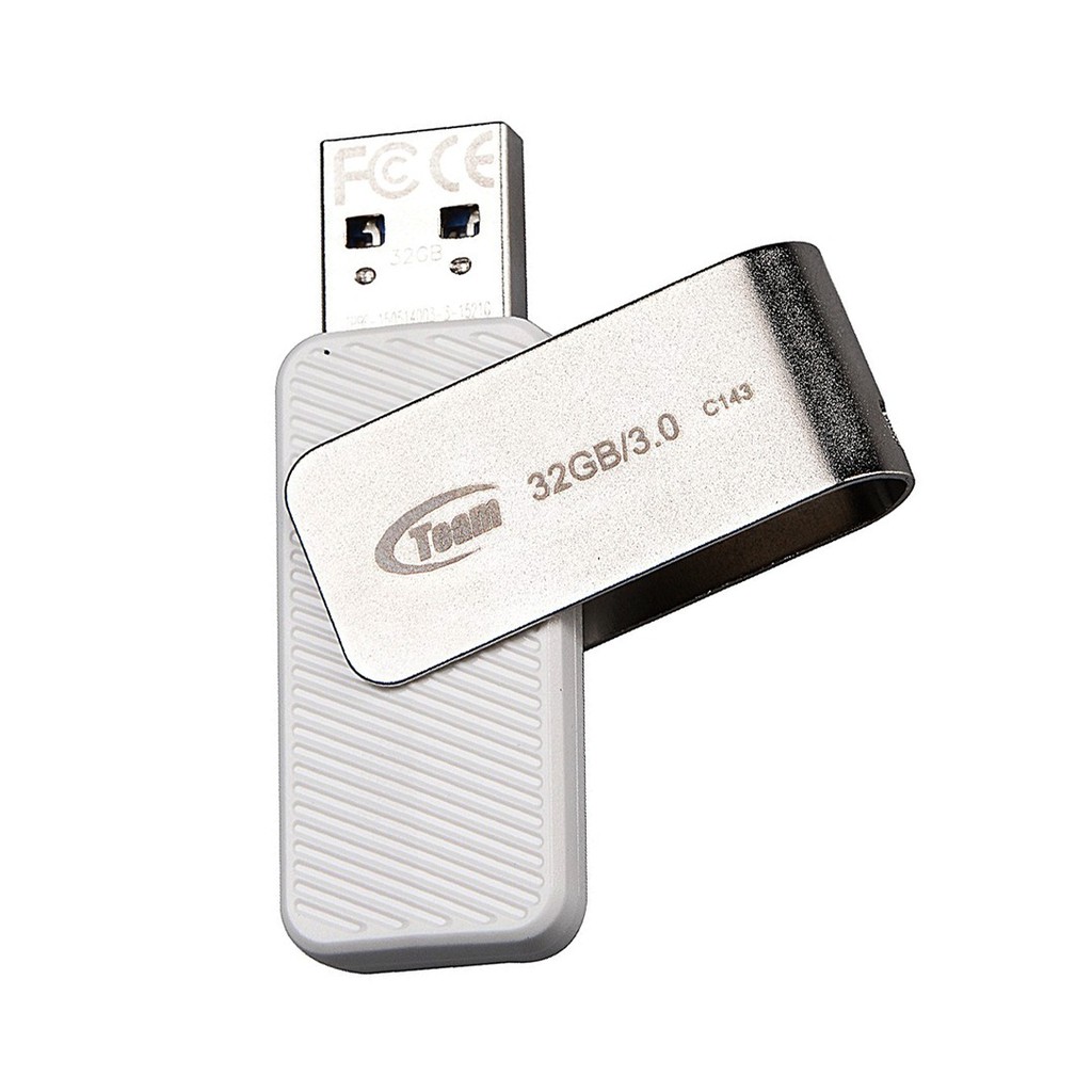 USB 3.0 Team Group C143 32GB/16GB/8GB INC tốc độ cao (Trắng) | BigBuy360 - bigbuy360.vn